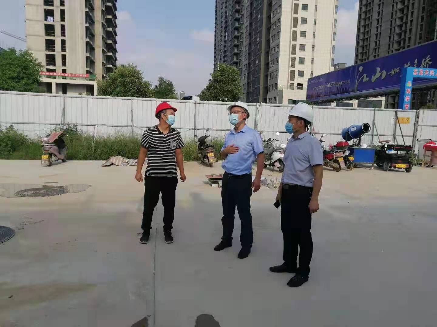 趙治平到金頂山路項目指導疫情防控2.jpg